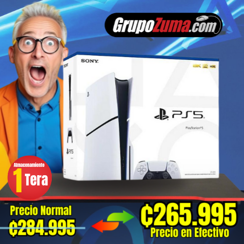 B2 PS5 SLIM DISCO Y DIGITAL DE 1TB EDICIÓN BÁSICA SIN JUEGO